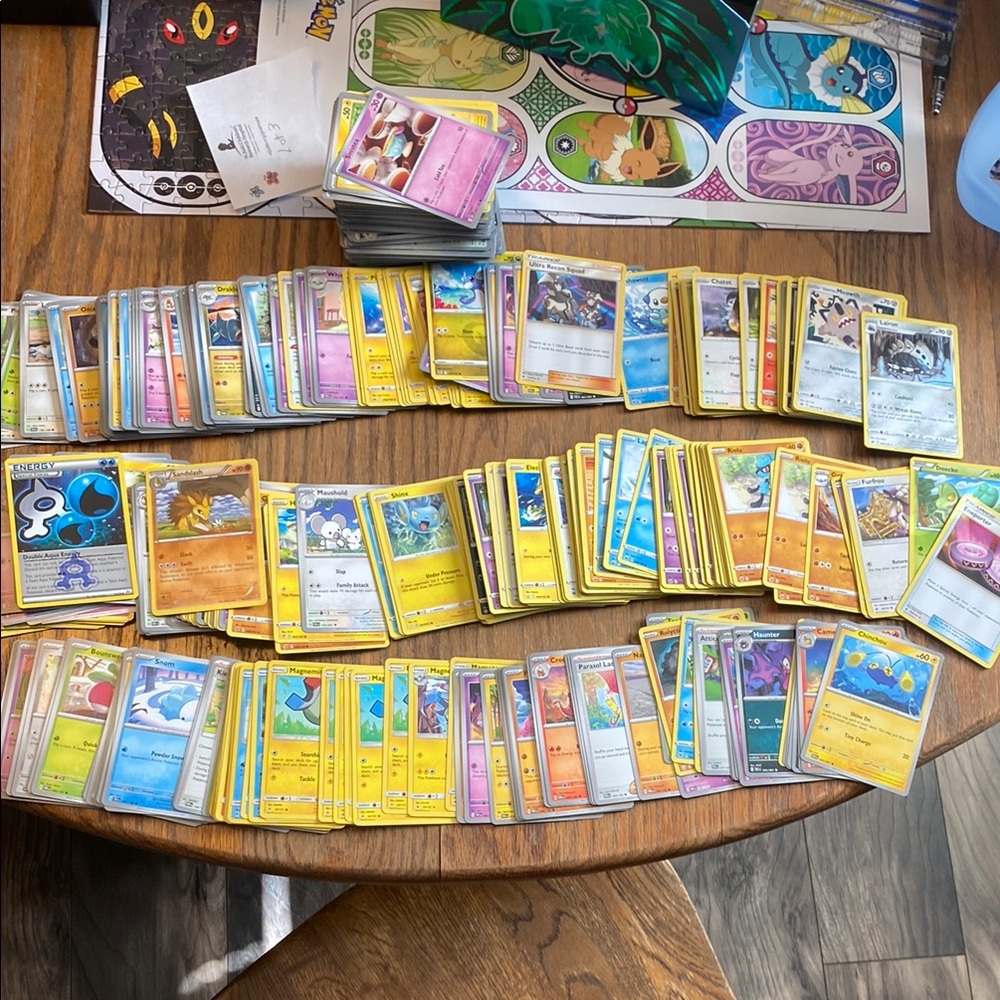 Pokémon bulk around 500 cards lot 3